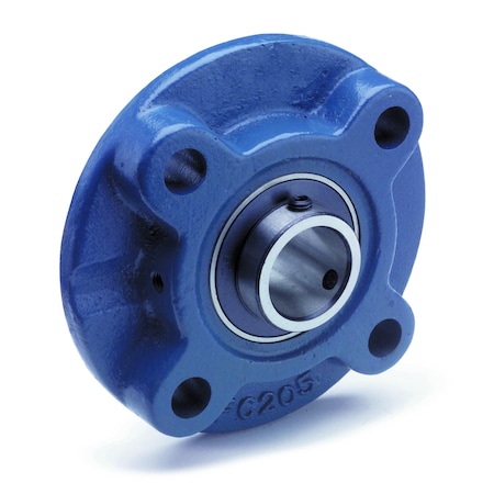 TRITAN 4 Bolt Circle Flange Unit, Wide Inner Ring Insrt, Set Scrw, 1.375-in. Bore, 3.0630-in. BH to BH Cntr UCFC207-22